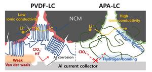 Schematic representation of PVDF-LC and APA-LC systems