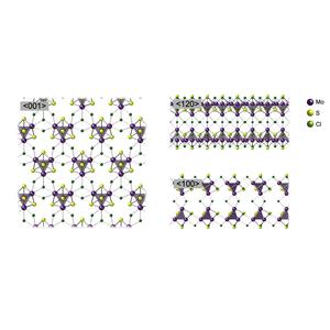 New nanosheet of cubic clusters, realized in this work.