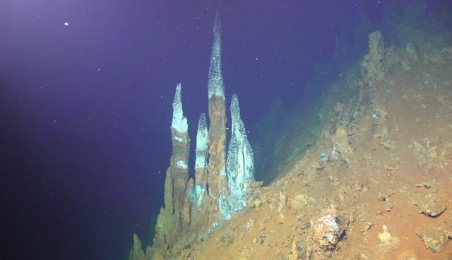 underwater volcanic vent