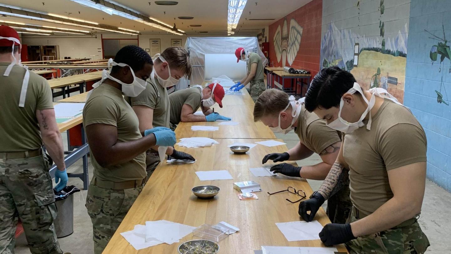 University, Army Collaborate on Face Masks for Soldiers