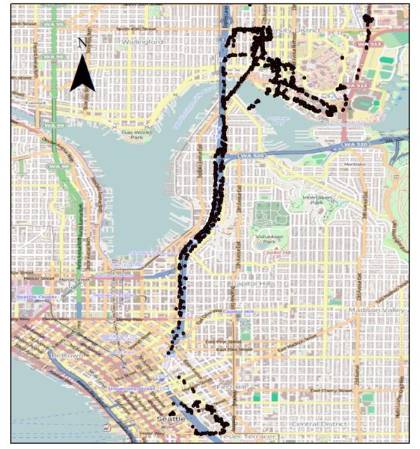UW WiFi Bluetooth Bus Map