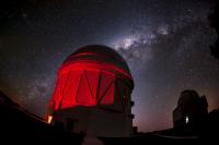 Blanco Telescope Dome and Milky Way
