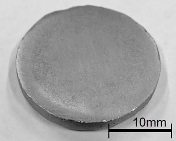 Fig.1 Synthesized Bulk CaMgSi Thermoelectric Material