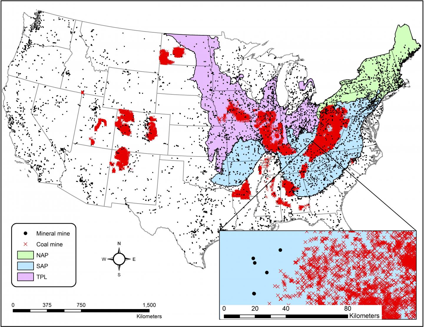 Mines in the United States