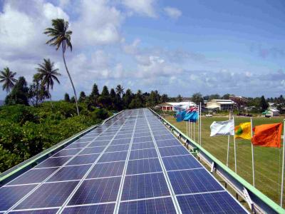 Solar System in Tuvalu