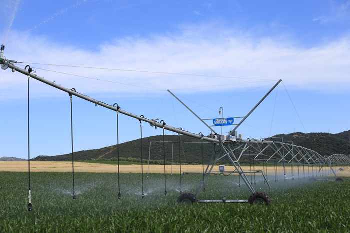 Irrigation equipment at the University of Cordoba