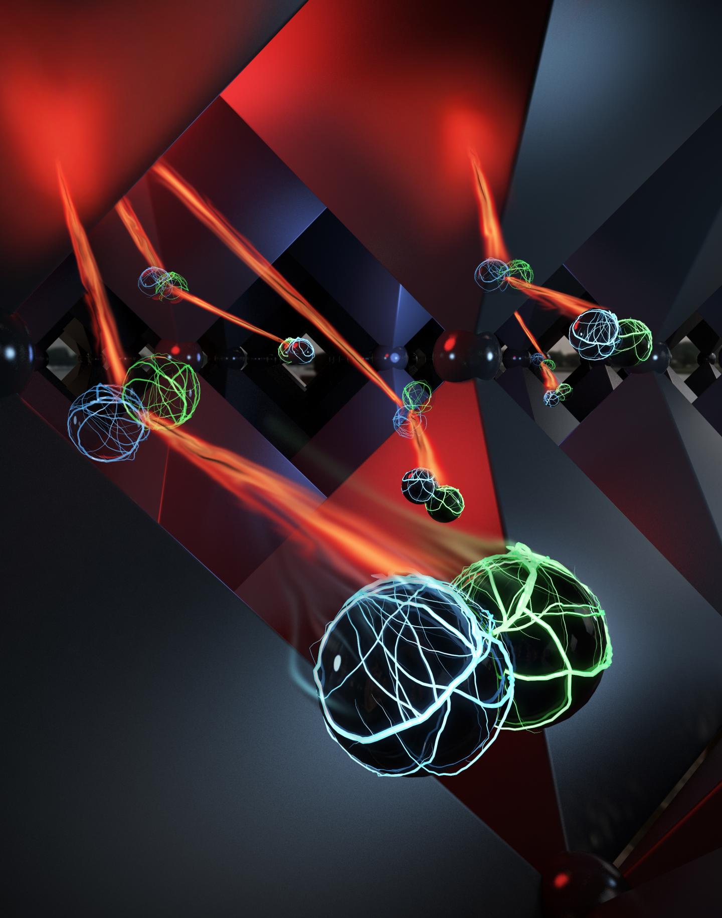 Depiction of Photon Recycling Inside the Crystalline Structure of Perovskite