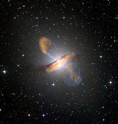 Jets and Radio-Emitting Lobes Emanating from Centaurus A