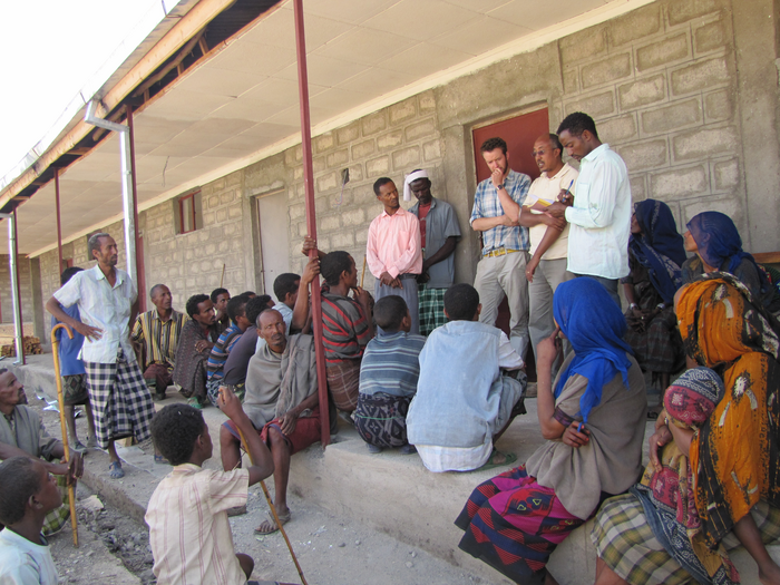 Field work for African genomics study in Ethiopia