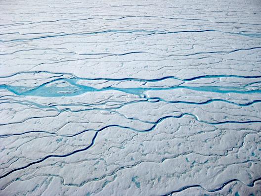Meltwater Rivers on the Greenland Ice Sheet