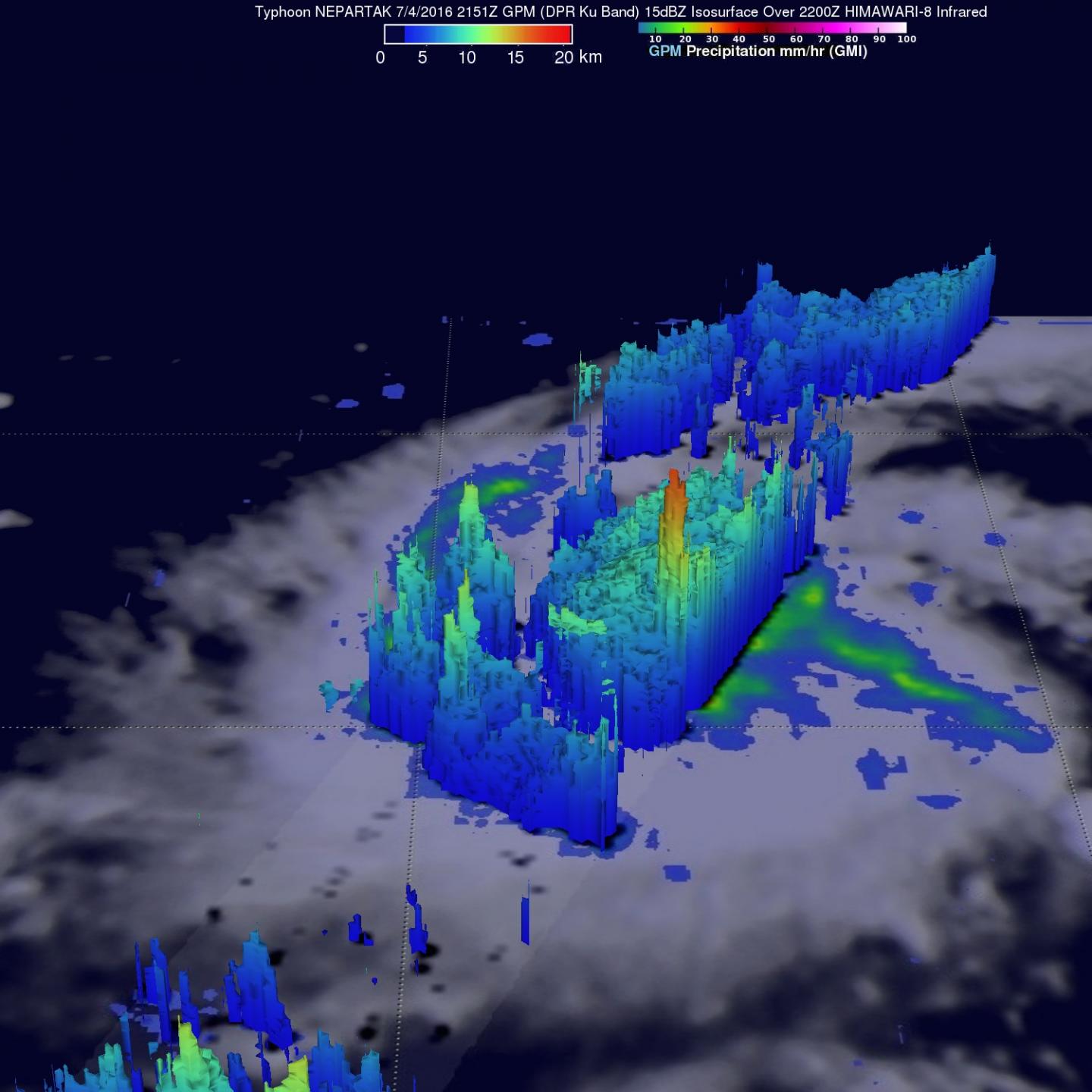 GPM Image of Nepartak