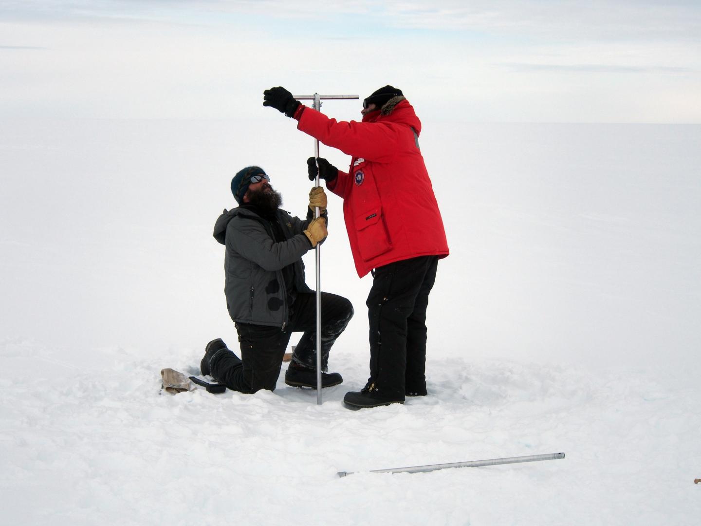 Drilling a Shallow Ice Core