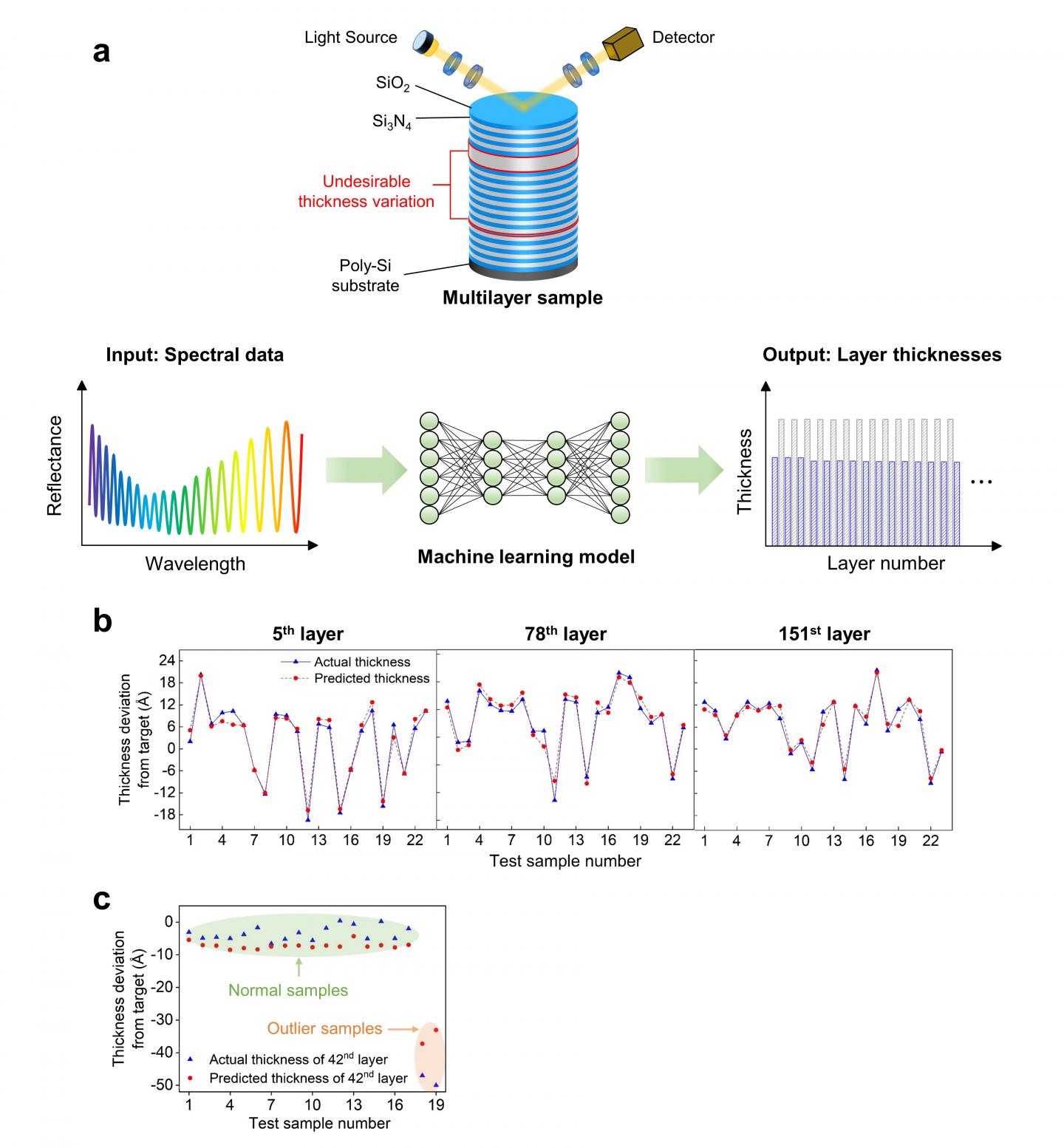 Figure | Working Principle of the Demonstrated Method and the Thickness Characterization Results