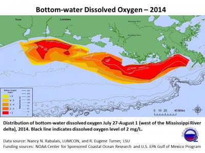 Bottom-Water Dissolved Oxygen 2014