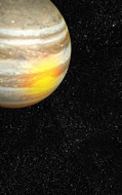 Artists Concept of Heating above the Great Red Spot