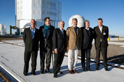 Prince Philippe of Belgium Visits ESO's Paranal Observatory