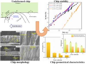 Chip morphology and stability of the chip formation