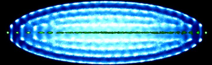 Inside a Coulomb Crystal