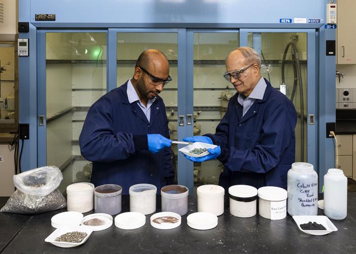 ORNL researchers Syed Islam and Ramesh Bhave