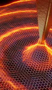 Twisted bilayer graphene dances with light