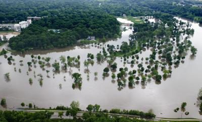June 2013 Flooding of the Iowa River in Iowa City, Iowa