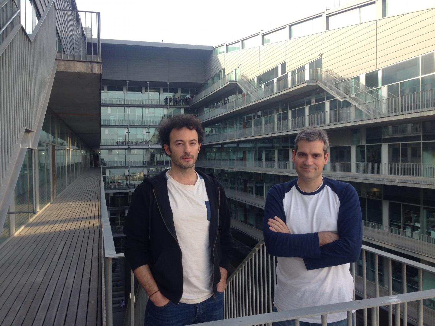 Alexandros Pitis and Toni Gabaldon