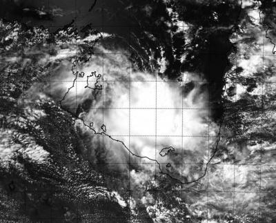 MODIS Image of Ex-tropical Cyclone Gillian
