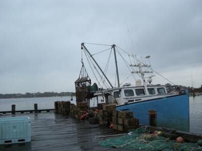 A Commercial Fishing Boat