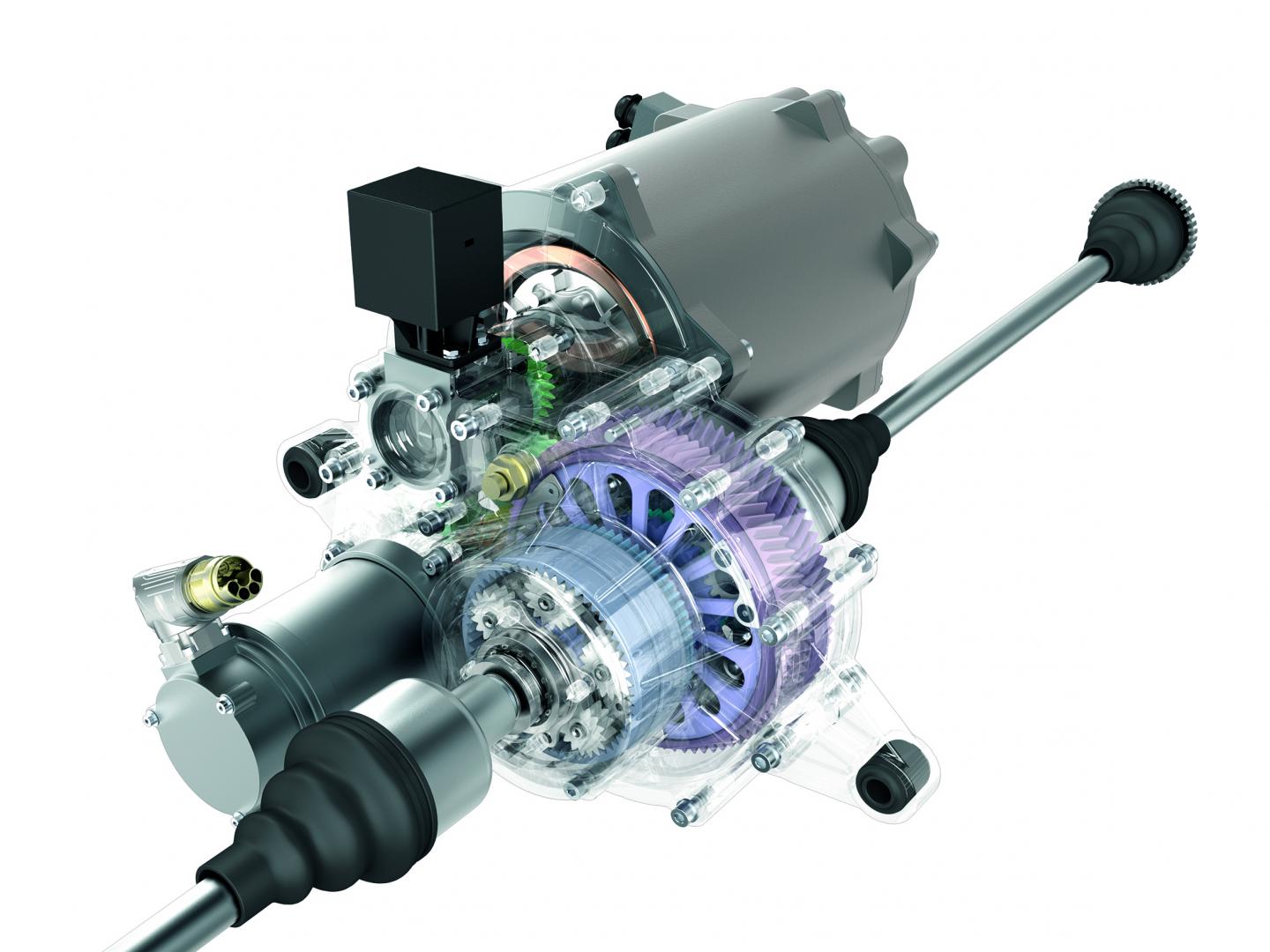 Torque Vectoring Transmission for Electric Vehicles