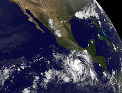 GOES-11 Catches Tropical Storm Rick