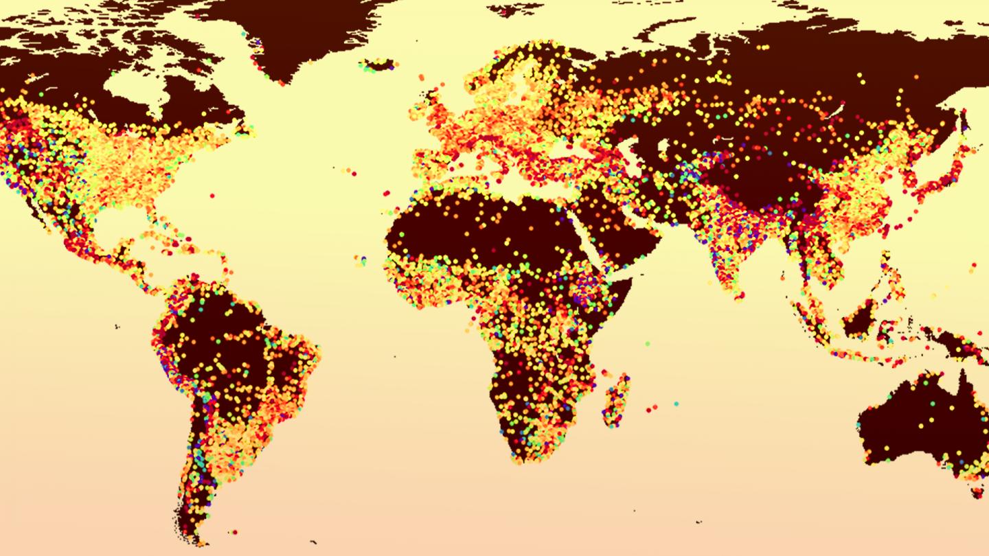 A Global Model for Urban Heat Islands