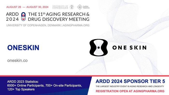 Announcing OneSkin as Tier 5 Sponsor of ARDD 2024
