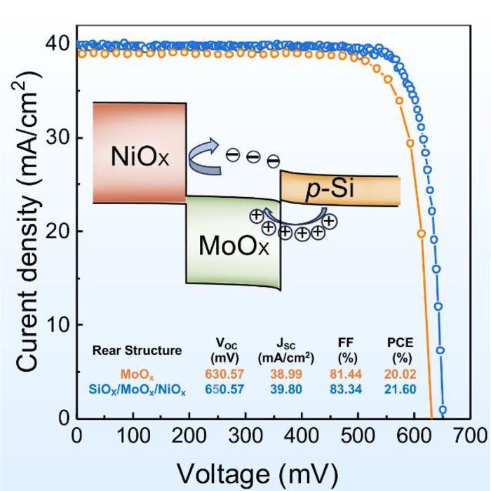 Photovoltaic performance of the c-Si solar cells.