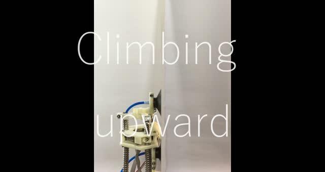 Experiment Video of Wall-Climbing Robot