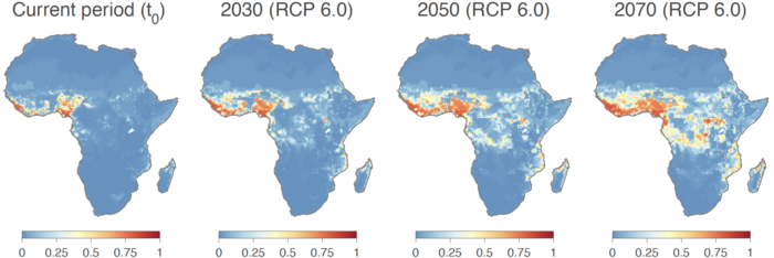 Ecological niche suitability for Lassa virus