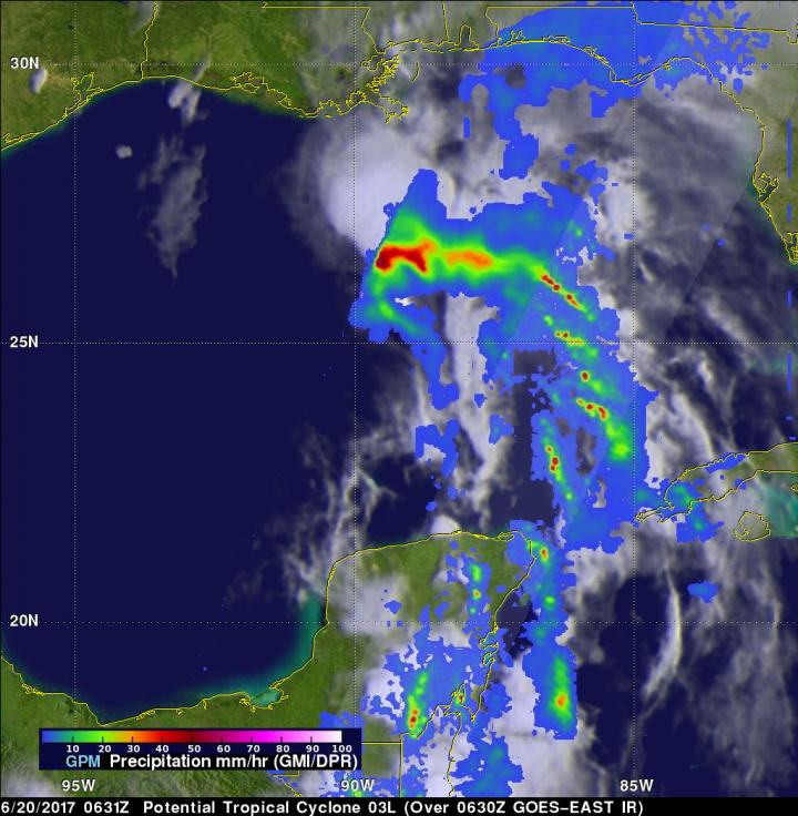GPM Image of Potential TC 3