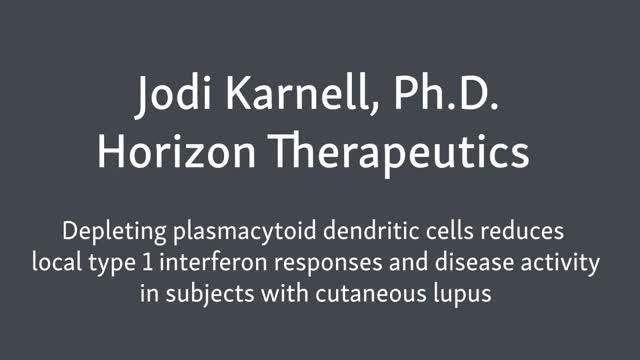 Targeting Plasmacytoid Dendritic Cells Can Reduce Cutaneous Lupus Symptoms (1 of 1)