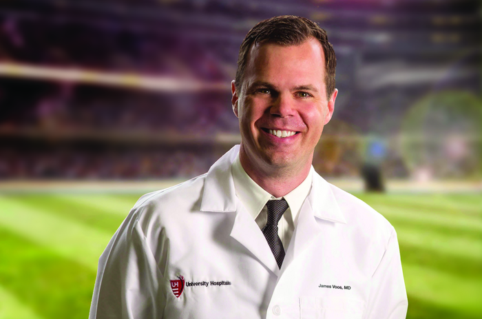 James Voos, MD, Chairman of the Orthopaedics Department at University Hospitals and Head Team Physician, Cleveland Browns