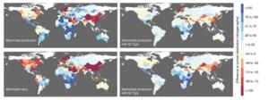 Redistributed nitrogen input map