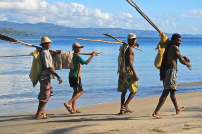 Fishers on Antongil Bay
