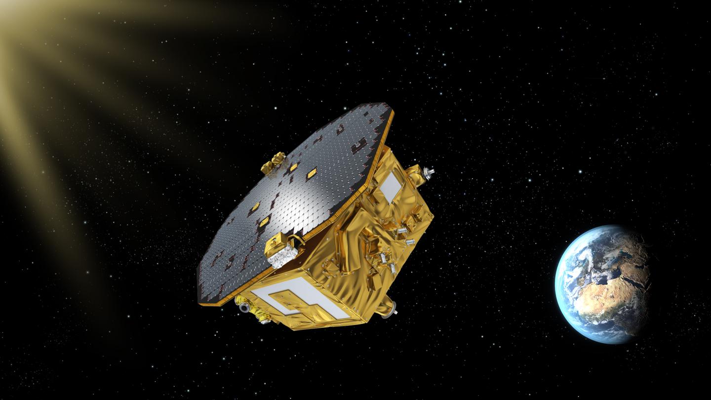 LISA Pathfinder Artist's Rendering