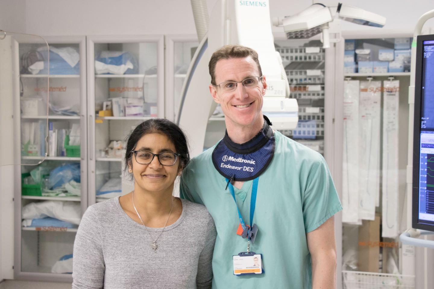 Professor Amrita Ahluwalia (left) and Dr. Dan Jones (right)