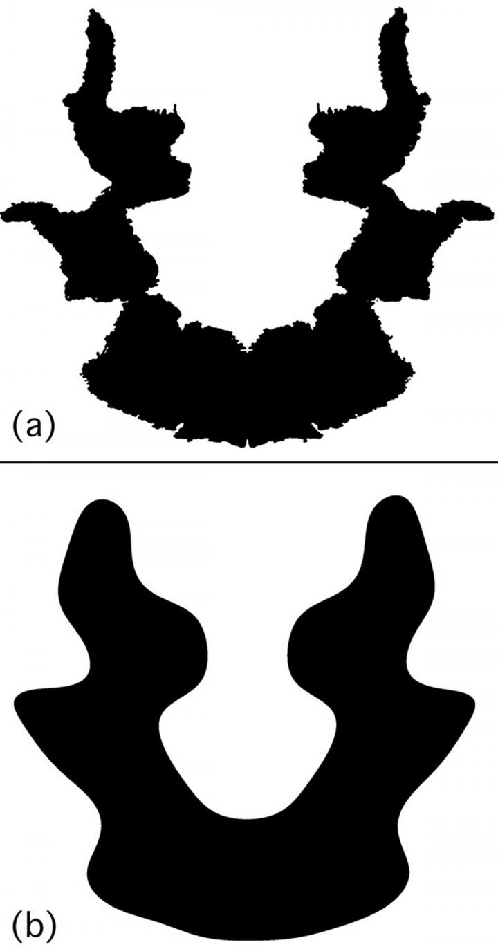 Rorschach Blot 7, Before and After