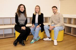 The researchers Eva Romera Félix, Blanca Álvarez Turrado y Daniel Falla Fernández