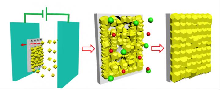 Electrophoretic Nuclei Assembly for Energy-efficient Separation Membrane