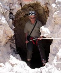 Amos Frumkin from Hebrew University's Cave Research Center