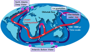 Global overturning circulation