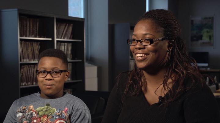 Malik Fox and Shareki Chaney, Johns Hopkins Medicine 