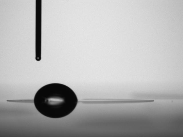 Oil Drop Moves Away from the Landing Point (1 of 2)