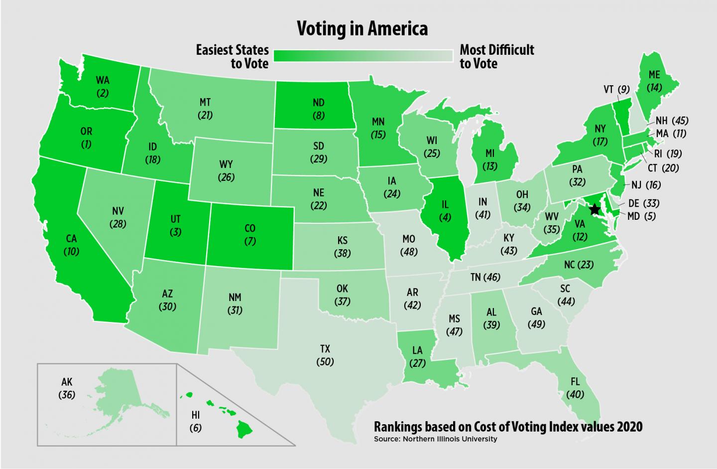 Voting In America Image Eurekalert Science News Releases 5612